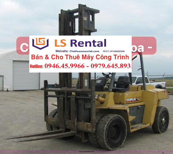 cho thuê bán xe nâng hàng Caterpillar DP70