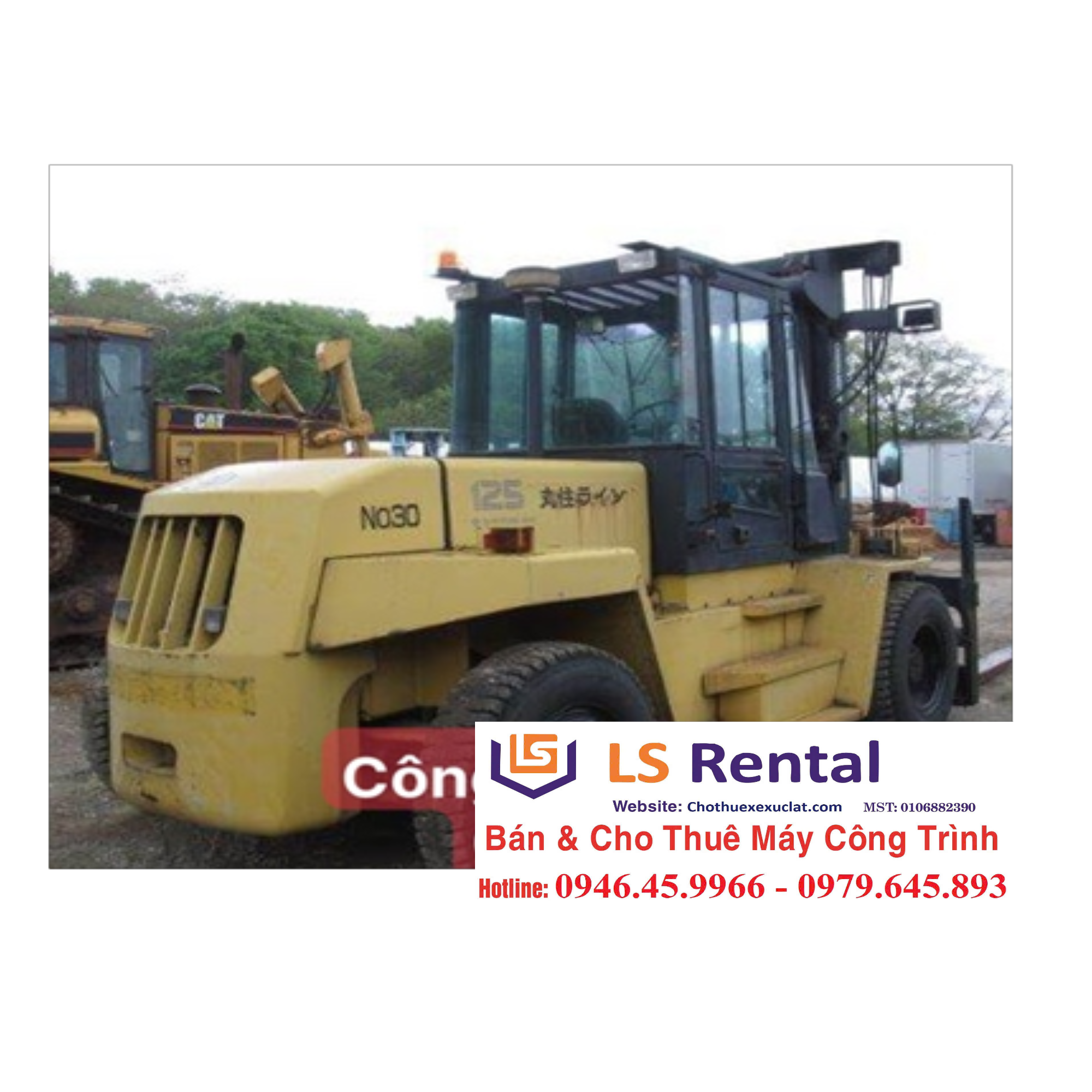 dịch vụ uy tín xe nâng hàng Yale FD125PA