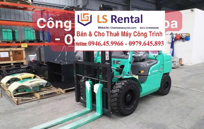 dịch vụ xe nâng Mitsubishi FD35ANT giá rẻ