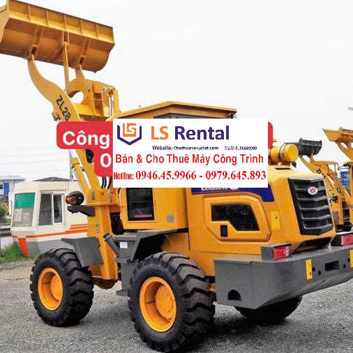 Dịch vụ giá rẻ máy xúc lật KangHong