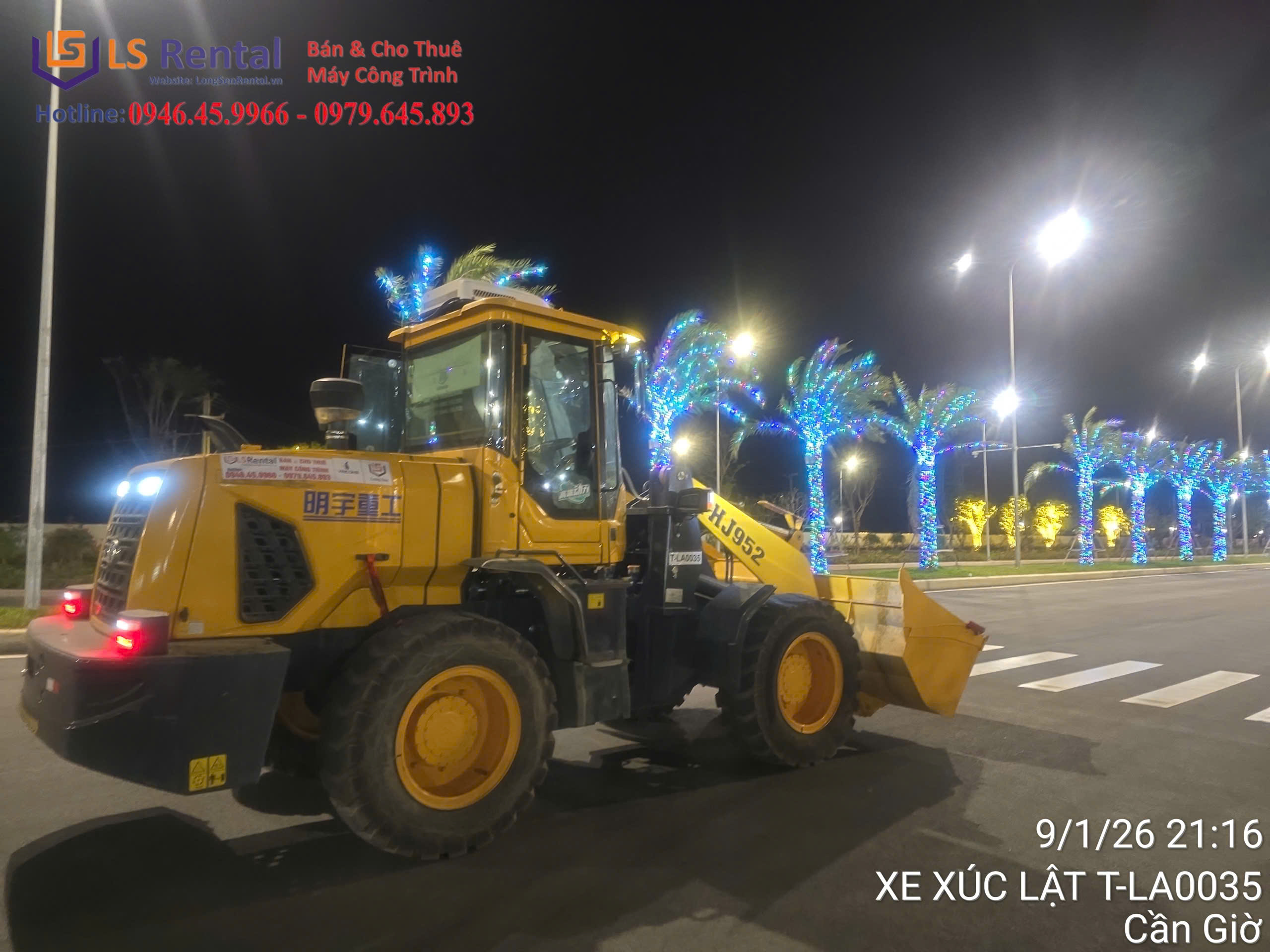 Dịch vụ cho thuê xe xúc lật - Tài già, máy chất