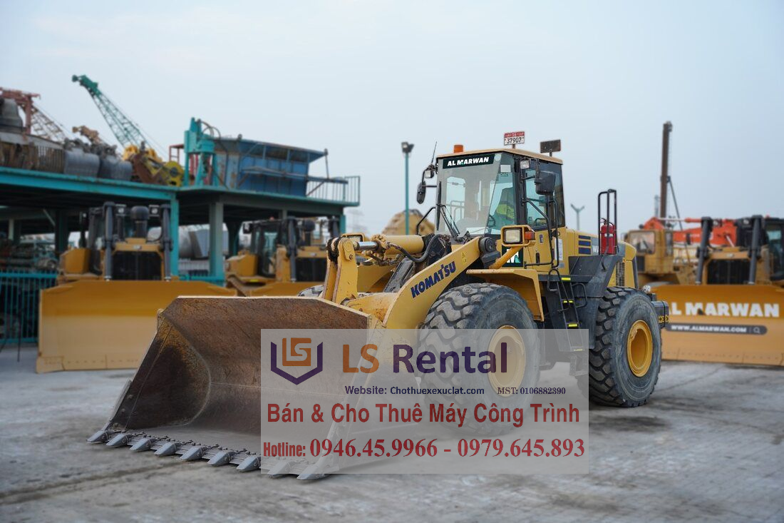 "Gã khổng lồ" Komatsu WA470-5 chính thức đổ bộ, phục vụ các mỏ đá