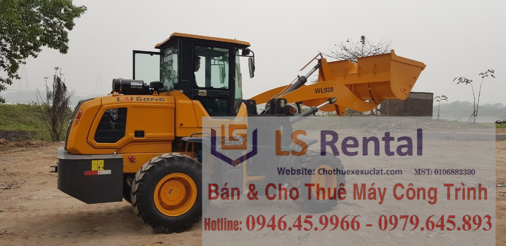 Cơn sốt máy xúc lật Laigong WL928 đổ bộ các bãi vật liệu