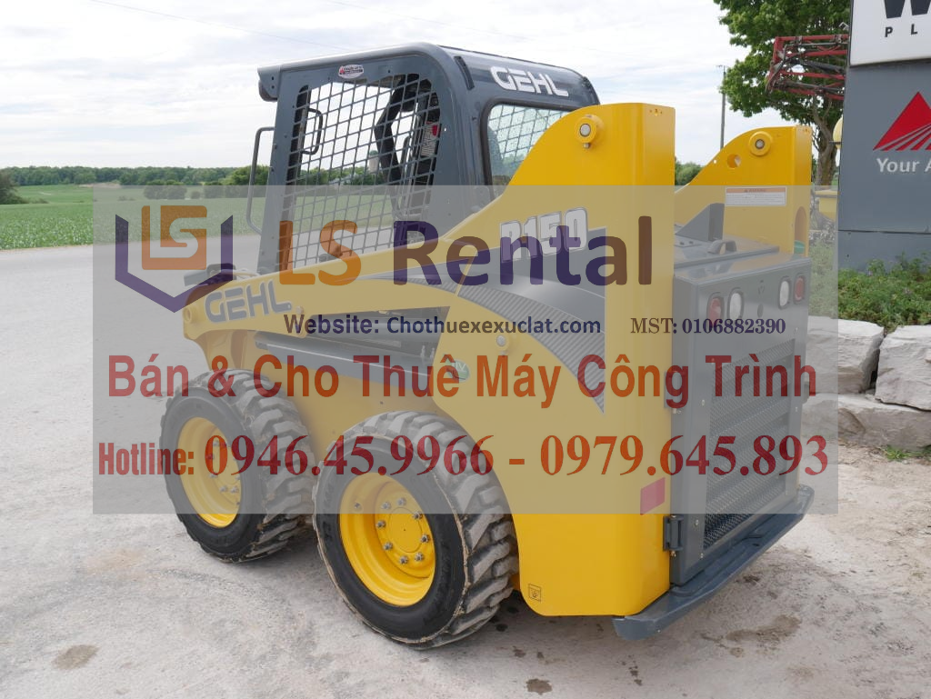 "Quái vật tí hon" Gehl R150 phá đảo các công trình chật hẹp