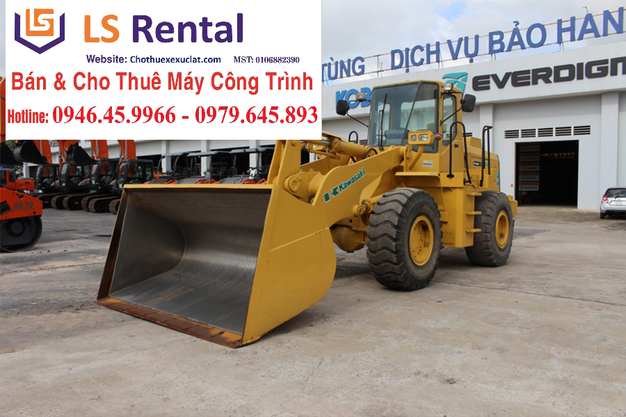 Đánh giá hiệu suất vận hành của xe xúc lật 2 thân Kawasaki ZV80