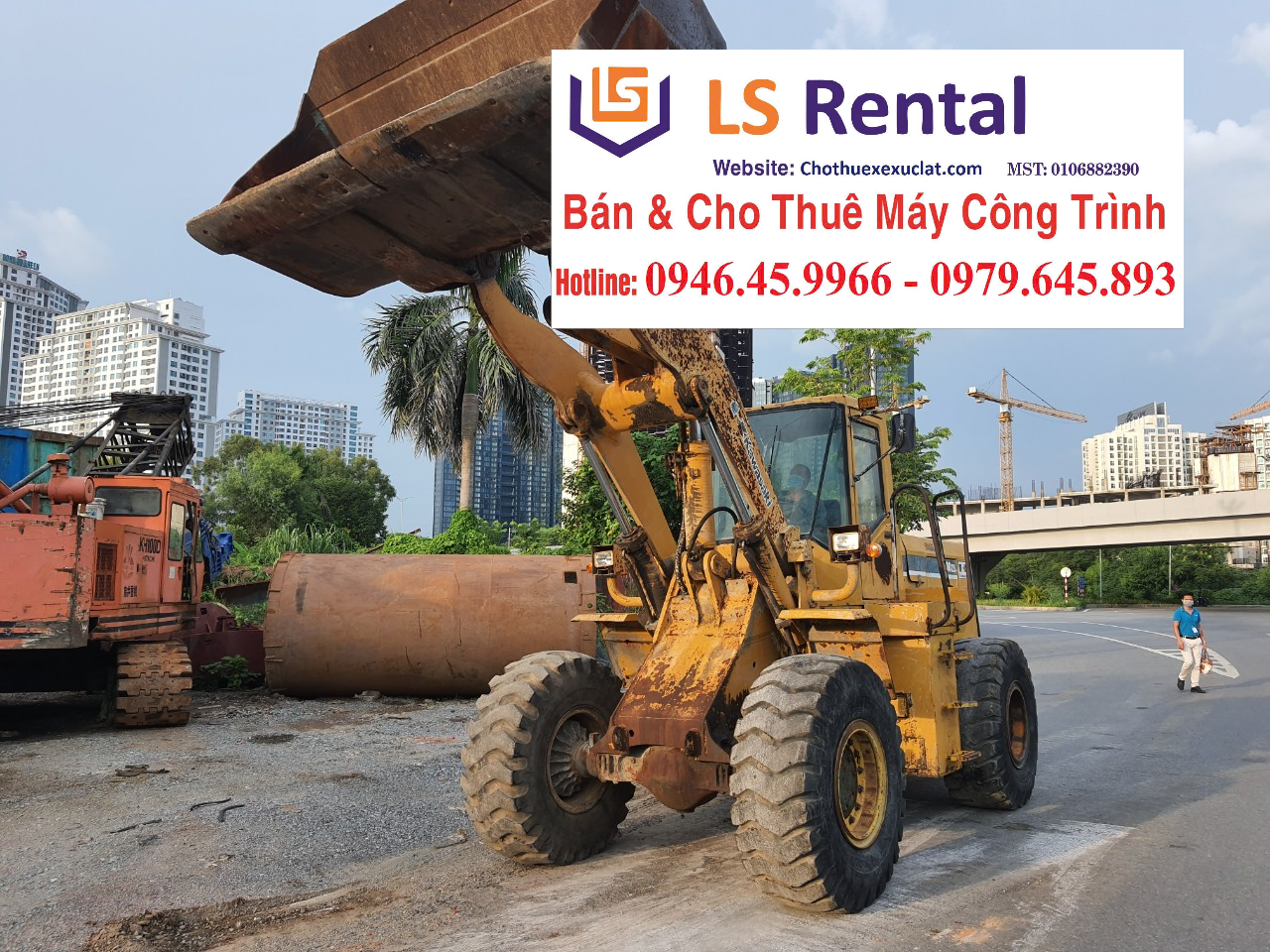 Giải pháp tối ưu chi phí với xe xúc lật 2 thân Kawasaki ZV80