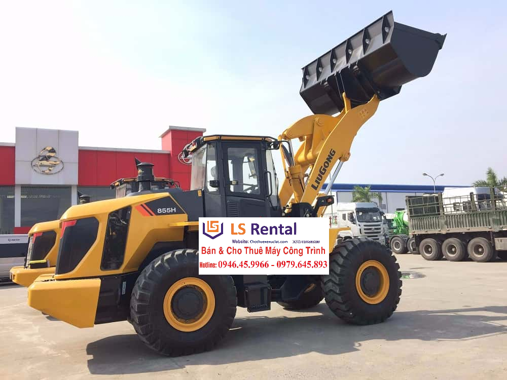 Năng suất bốc xếp thực tế của máy xúc lật Liugong CLG855H