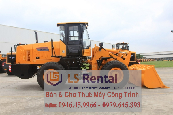 Hình ảnh thực tế bàn giao cặp máy xúc lật Lonking CDM835