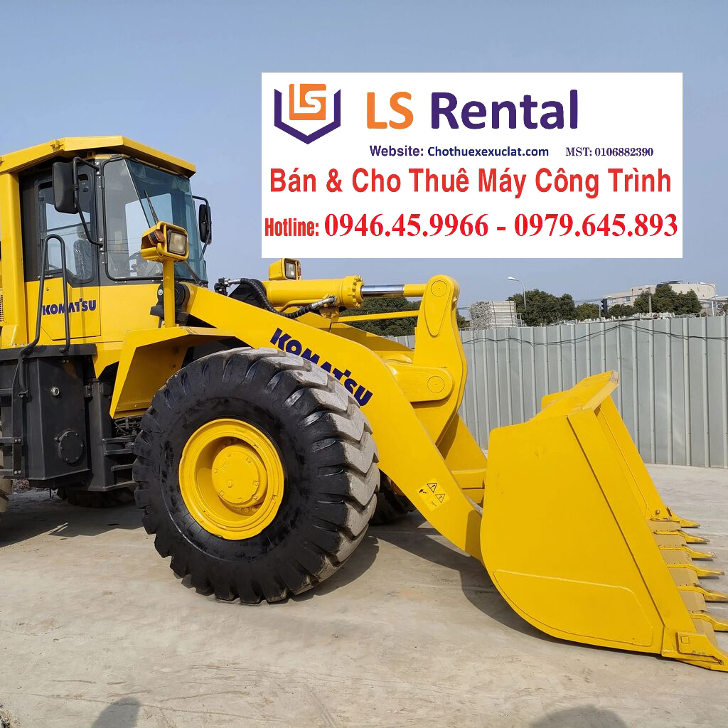 Giải pháp bốc xếp tải trọng lớn từ máy xúc lật 2 thân Komatsu WA470-5
