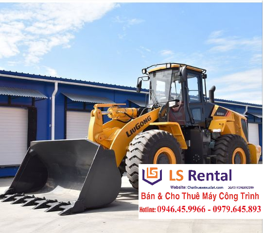 Tại sao nên thuê xe xúc lật LiuGong CLG855H cho các dự án quy mô lớn?