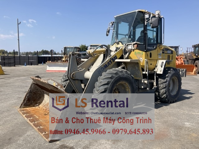 Bán cho thuê Xe xúc lật Komatsu WA100-7