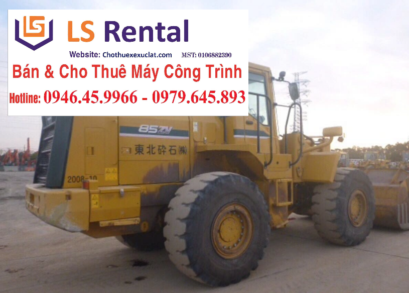 Hoàn tất bàn giao máy xúc lật Kawasaki 85ZV cho công trình