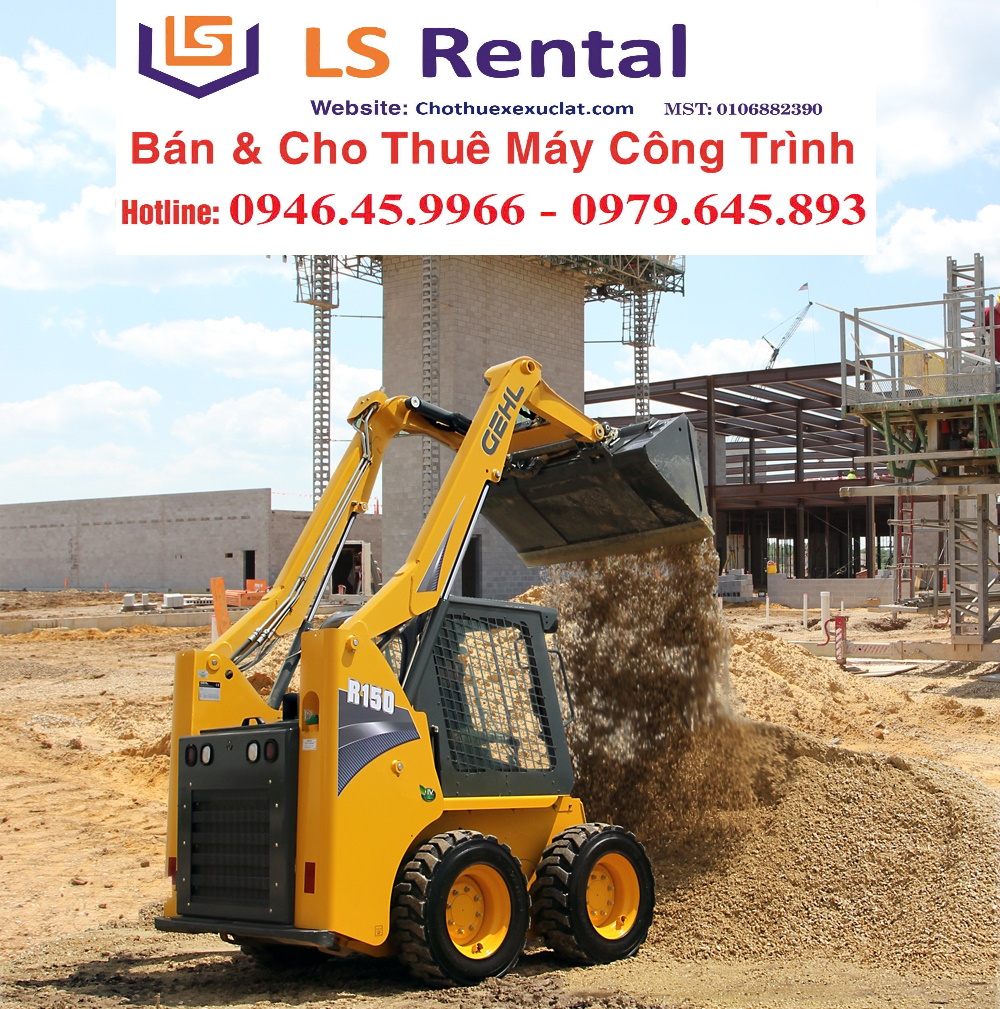 Chấp Mọi Ngõ Nhỏ Xã Lương Bằng: Cho Thuê Xe Xúc Lật Trượt Đa Năng Nhỏ Gọn, Cơ Động.