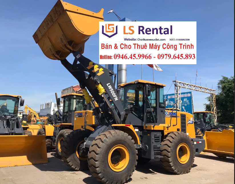 Khám phá sức mạnh máy xúc lật XCMG LW500FN