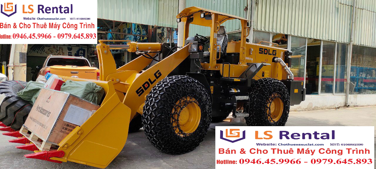 Thuê, bán SDLG ZL30E giúp tối ưu năng suất và chi phí thi công