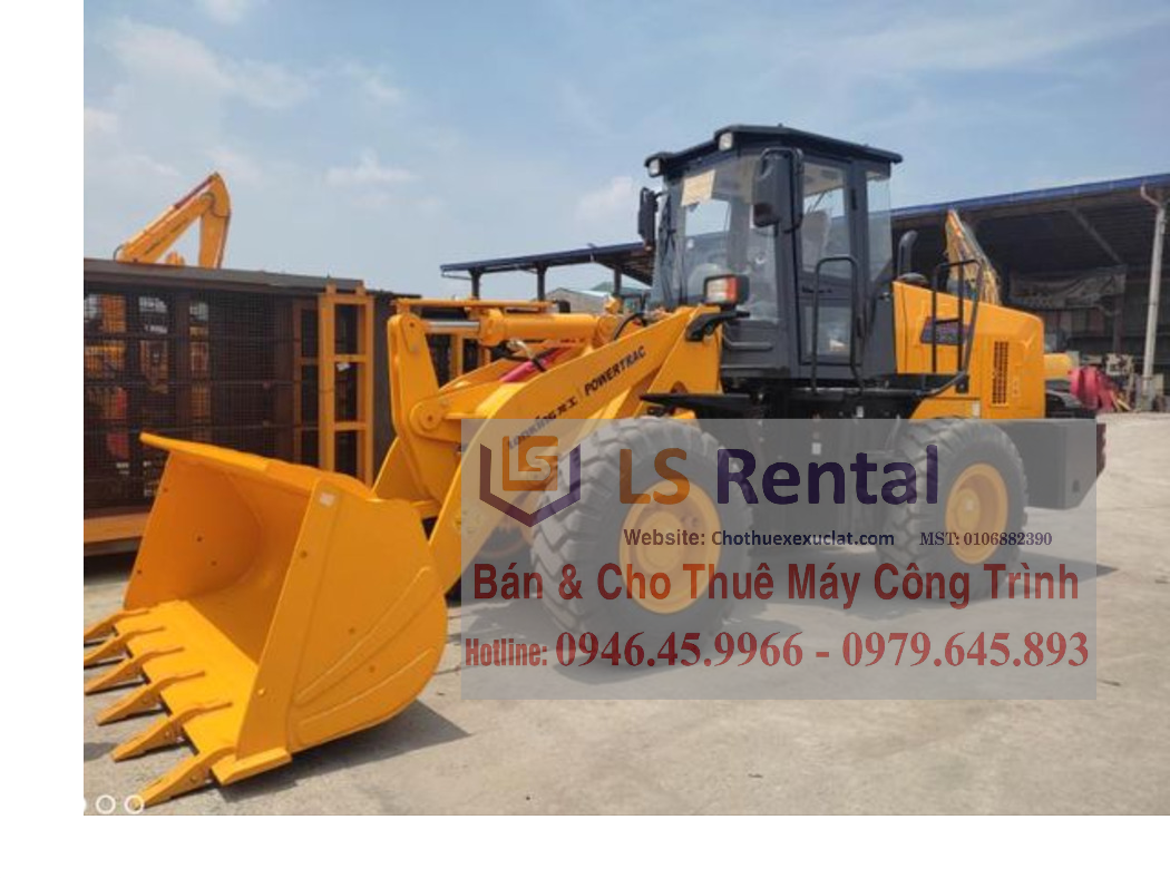 Cần máy cho công trình? Thuê máy xúc lật 2 thân Lonking CDM835